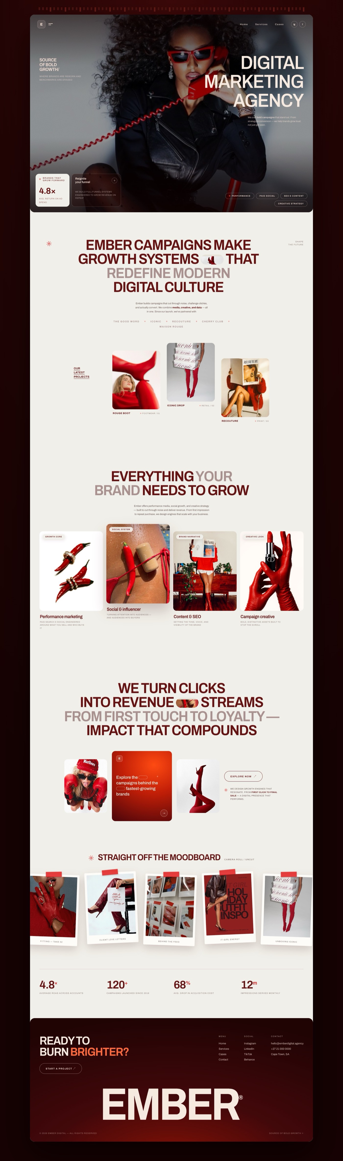 The EMBER® site, top to bottom
